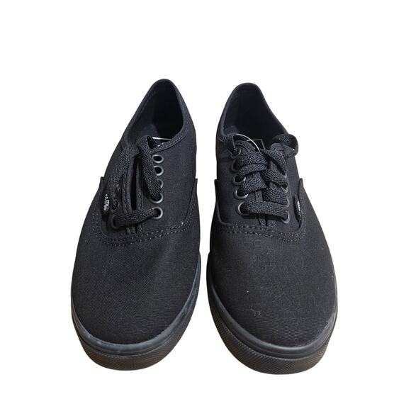 Vans Authentic Lo Pro Triple Black Size 5.5 US Women's Skateboarding - Picture 3 of 7